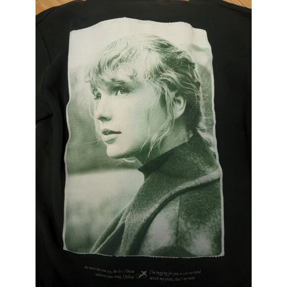 Taylor Swift Life Was A Willow Hoodie Size S Evermore Album Eras Tour Swiftie - Picture 7 of 9